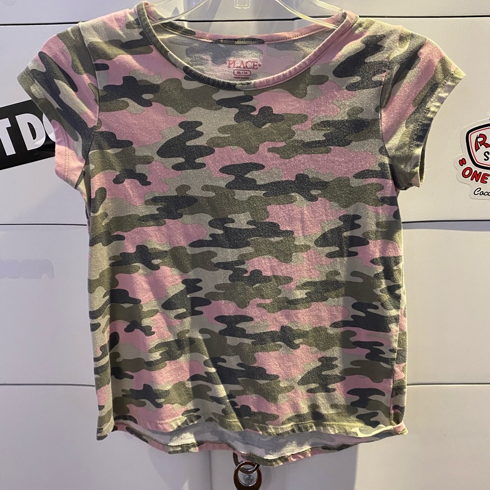 camo top